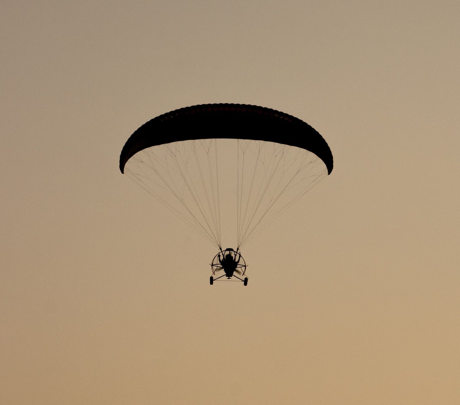 Desert Parasailing and Tandem Paramotoring Flight over Sam Sand Dunes Jaisalmer