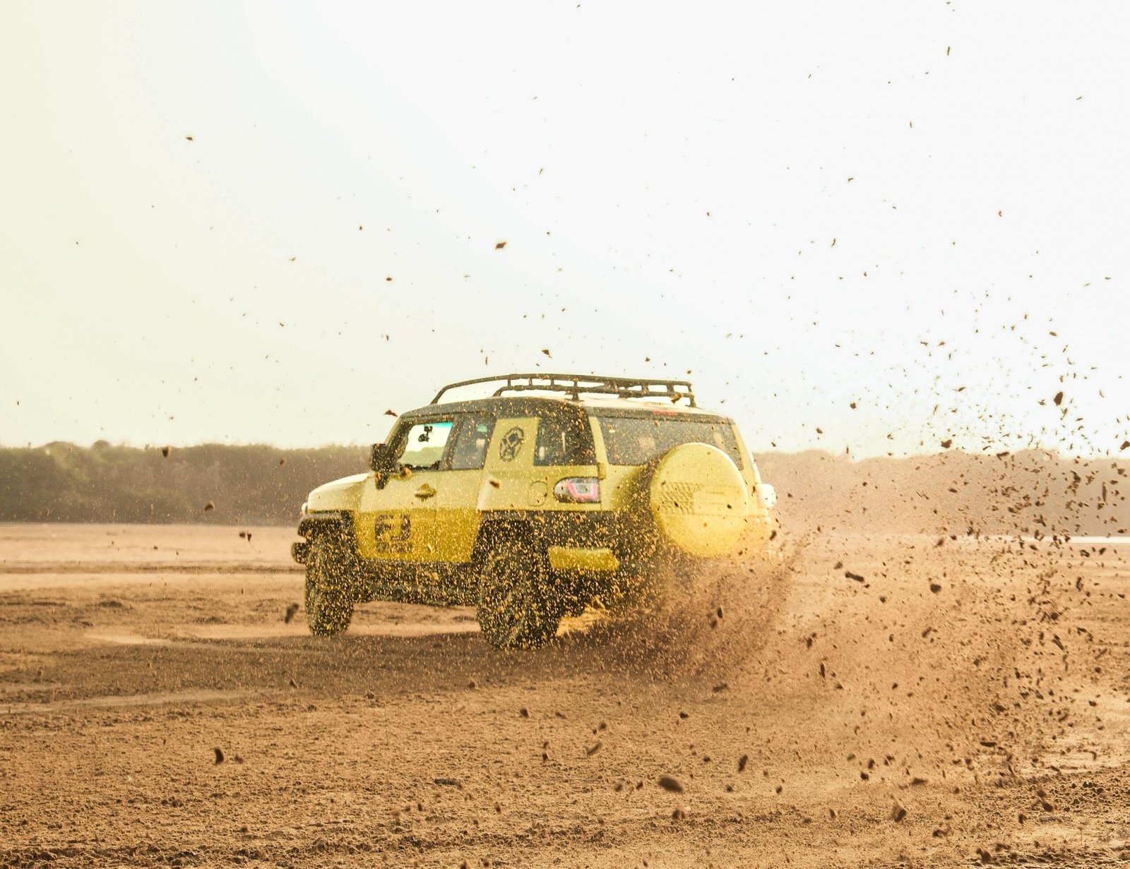 Mahindra Thar Performing High-Bank Sand Drift on Kanoi Dune Bowl
